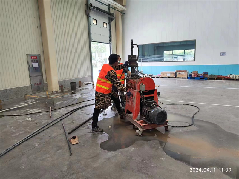 荆州厂房地面下沉塌陷注浆加固施工